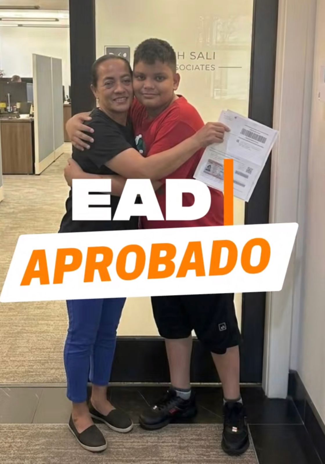 EAD Aprobado - Madre e Hijo