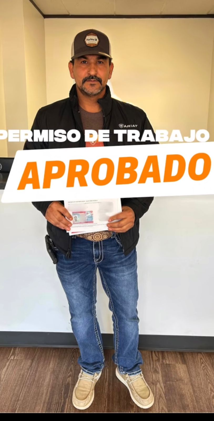 Permiso de Trabajo Aprobado